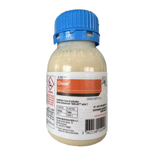 Closer 250 ml - Insetticida sistemico (sulfoxaflor puro (nome commerciale “ISOCLASTTM active”) 11,9% (pari a 120 g/L))