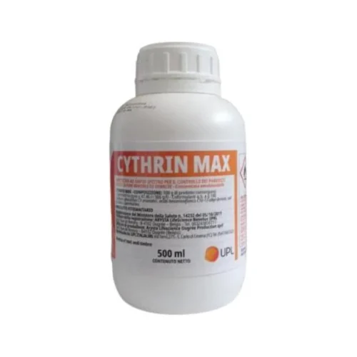 CYTHRIN MAX ML. 500 UPL (Cipermetrina pura g 47,46 (= 500 g/l) )