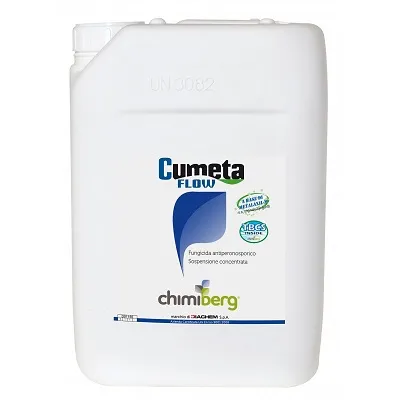 Cumeta Flow Fungicida 10l Metalaxil m 1.85% paria 24g/l Rame tribasico 15.4% pari a 200g/l