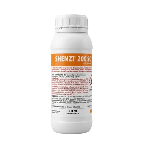 SHENZI 200 SC 300ML (Chlorantraniliprole g 18,4 (= 200 g/L). Coformulanti q. b. a 100. )