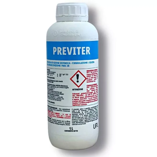 Previter Fungicida Sistemico 1L Propamocarb Cloroidrato g 66,7