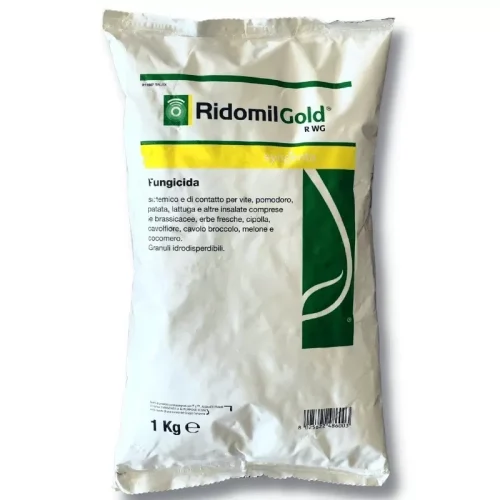 RIDOMIL GOLD R WG FUNGICIDA ANTI PREONOSPORA KG. 1 Metalaxil-M 2%