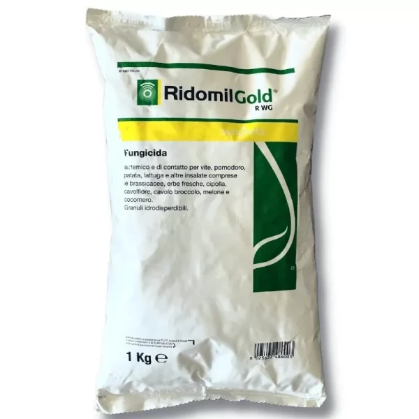 RIDOMIL GOLD R WG FUNGICIDA ANTI PREONOSPORA KG. 1 Metalaxil-M 2%
