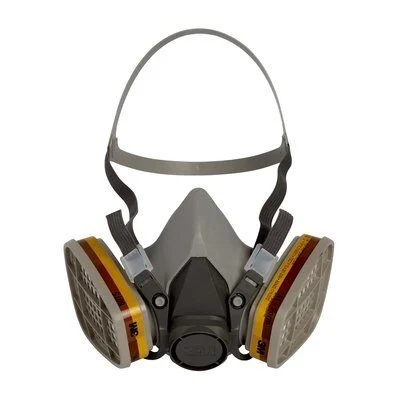 Respiratore a semimaschera 3M 6200 Taglia M per polveri, vapori e gas