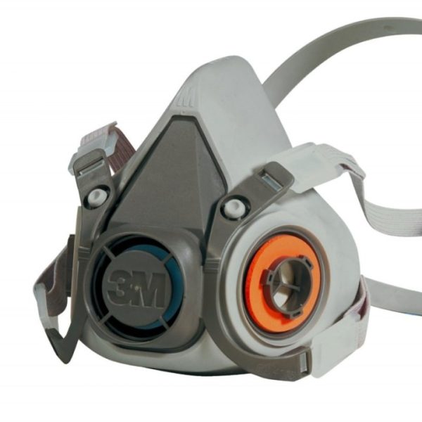 Respiratore a semimaschera 3M 6200 Taglia M per polveri, vapori e gas